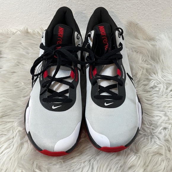 Nike Renew Elevate 3 Mens White Red Black Basketball Sneaker Shoes DD9304-100 main image 7